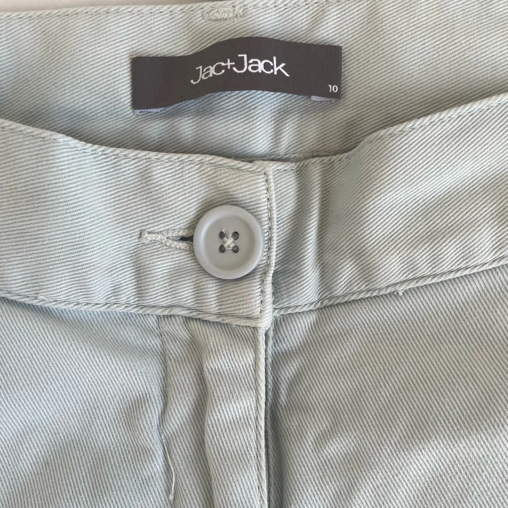 JAC+JACK pastel blue jeans, size 10, like new - Picture 6 of 12